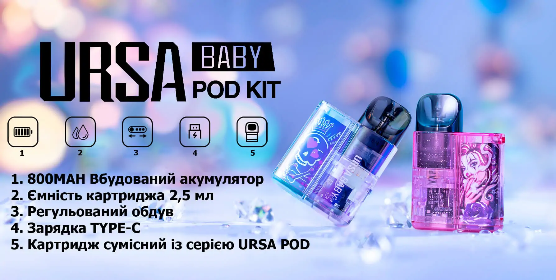 Lost Vape Ursa Baby Pod