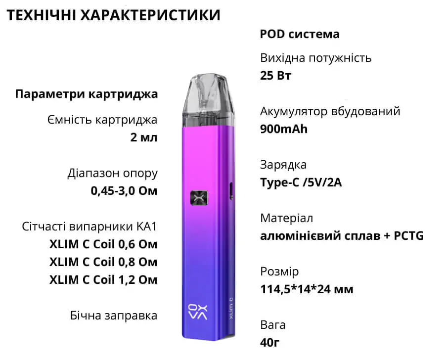 Oxva XLIM C Pod kit
