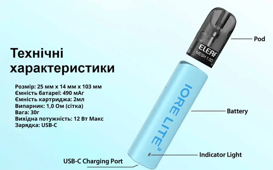 Eleaf IORE Lite 2 Pod Kit