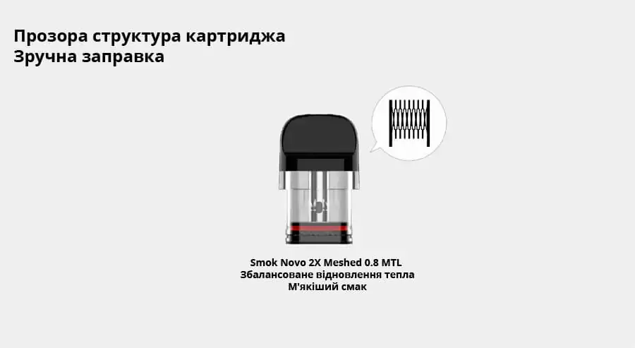 Smok Novo 2X Meshed 0.8 MTL Pod