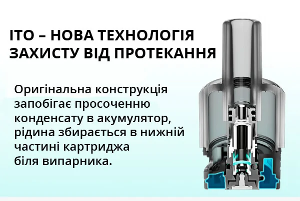 Картридж Voopoo ITO (Doric Q) 1.2 ohm